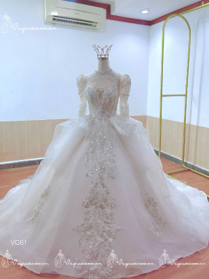 Váy Cưới Chính Tay Dài