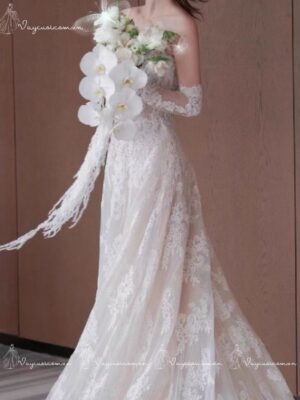 Váy cưới ren cao cấp vc36 -1