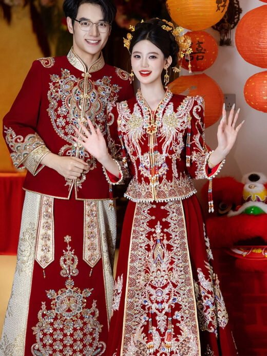 1 Váy Cưới Truyền Thống Trung Quốc