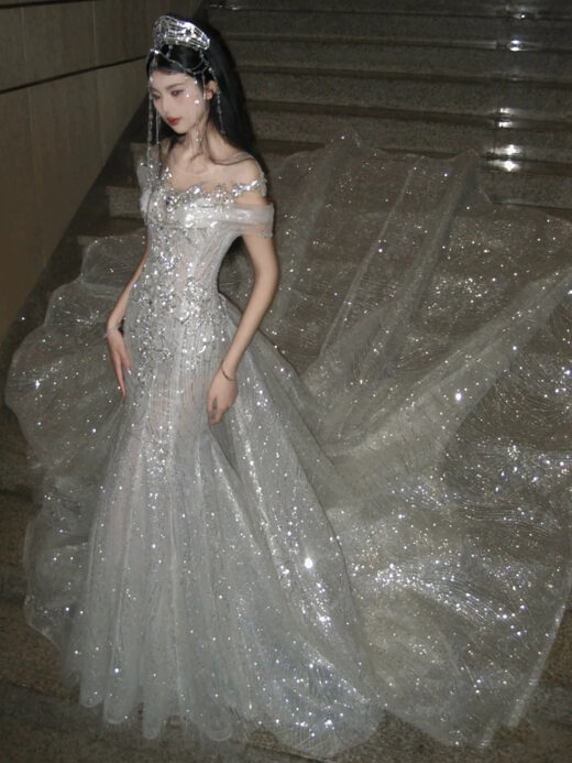 0| Váy Cưới Nàng Tiên Cá 