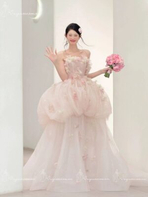 VC99 Công Chúa Hồng Đính Hoa 3D 2