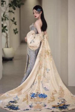 Váy Cưới Cổ Phong Ánh Nguyệt VC2 Ảnh 2