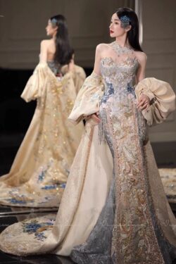 Váy Cưới Cổ Phong Ánh Nguyệt VC2 Ảnh 5