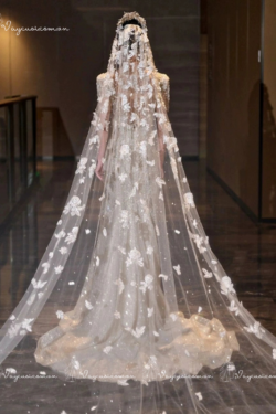 VC68 Váy Cưới Nàng Tiên Cá Lấp Lánh Kiểu Pháp 5