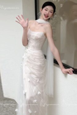 VC95 Váy Cưới Đuôi Cá Thanh Thoát – Cảm Hứng Rừng Xanh 3